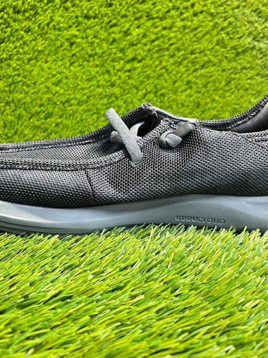 Kuru Draft Rento Mens Size 8.5 Black Gray Classic Outdoor Walking Slip-On Shoes main image 8